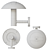 Outdoor Wall Light: DeMarkt Mercury 3D model small image 3