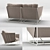 Relax in Style with IKEA Havsten Outdoor Sofa 3D model small image 2