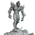 Apocalyptic Superman Figure 3D model small image 2