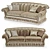 Montellassi Piccadilly Sofa: Timeless Elegance 3D model small image 1