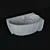 Aquathek Betta: Modern Aquarium for Stunning Projects 3D model small image 3