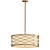 Elegant Solei 5-Light Pendant 3D model small image 1