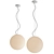 Elegant Sphere Pendant Lamp 3D model small image 1
