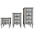 Solid Wood Chest with UVW Unwrap 3D model small image 3