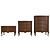 Solid Wood Chest of Drawers 3D model small image 1
