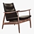 Luxurious Ritzwell Rivage Easy Chair 3D model small image 1