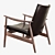 Luxurious Ritzwell Rivage Easy Chair 3D model small image 2