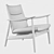 Luxurious Ritzwell Rivage Easy Chair 3D model small image 3