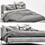 Sleek Charles Bed: Sophisticated Elegance 3D model small image 1