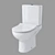 Street Fusion: Compact Toilet 3D model small image 1