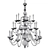 Elegant Eugene Dimmable Pendant 3D model small image 3