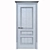 Elegant Vienna Classic Door 3D model small image 1