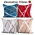 Luxurious Pillow Set - Set of 4 Decorative Pillows 3D model small image 1