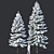 Snowy Spruce #6 - 8,10m Height 3D model small image 1