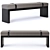 Elegant Square Ottoman: BB-OTH-L-SQU-0014 3D model small image 1