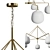 Elegant Rubn Holborn Pendant 3D model small image 2