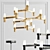 Elegant Crown Minor Chandelier 3D model small image 1