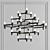 Royal Splendor: Crown Major Chandelier 3D model small image 2