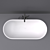 Sleek Freestanding Bath: Jee-o Soho 3D model small image 2