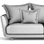 Modern Sofa Roche Bobois ACCOLADE 3D model small image 2