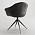 Eco-Leather Bordeaux Chair 3D model small image 2