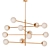 Tortora Chandelier: Elegant Lighting Solution 3D model small image 1