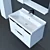 Aquaton Rene 60 & Rene 80 Bathroom Furniture Set 3D model small image 2