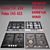 Gas Cooktop Set (Bosch, Siemens, Gorenje, Asko) 3D model small image 2