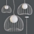 Maytoni Polly Pendant Lamp (MOD541-543) 3D model small image 3