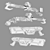 MasterShot Precision Shotgun Set 3D model small image 2