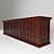 Elegant Castello Buffet by Desondo 3D model small image 1