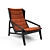 Modern Designer Molteni&C D.156.3 Chair 3D model small image 2