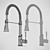 Modern Pull-Down Kitchen Faucet 3D model small image 3