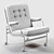 Elegant Karin Armchair: Bruno Mathsson 3D model small image 3