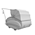 Vintage Pram Stroller 3D model small image 3