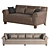 Elegant Cambon Sofa: Christopher Guy 3D model small image 1