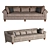 Elegant Cambon Sofa: Christopher Guy 3D model small image 2