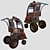 Mad Max Inspired Stroller 3D model small image 1