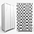 Elegant 3-Door Wardrobe 3D model small image 2