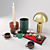 Elegant Decorative Set 3D model small image 2