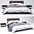 Sleek Slumber Bed 01 3D model small image 1