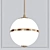 Crystorama Truax 2107-AG: Elegant Lighting 3D model small image 1