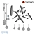 Sleek Disc Pendant Light 3D model small image 2