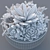 Sleek Succulent Plant Pot 3D model small image 3