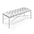 Luxurious Kylie Velvet Bench 3D model small image 2