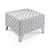 Luxury Leather Ottoman: Stylish and Comfortable 3D model small image 2