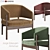 Jorge Zalszupin Senior Lounge Chair: Sleek Elegance for Ultimate Comfort 3D model small image 1