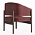 Jorge Zalszupin Senior Lounge Chair: Sleek Elegance for Ultimate Comfort 3D model small image 2