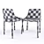 Sleek Plie Chair: Italian Perfection 3D model small image 2