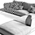 Elevate Your Space with Vessel Gamma Arredamenti Sofa 3D model small image 3